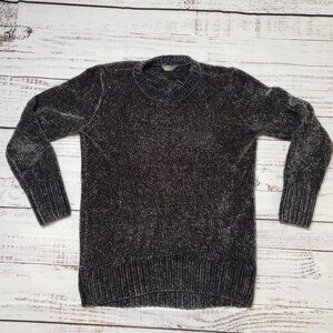 Gorgeous Chenille Dark Grey Sweater Denver Hayes
